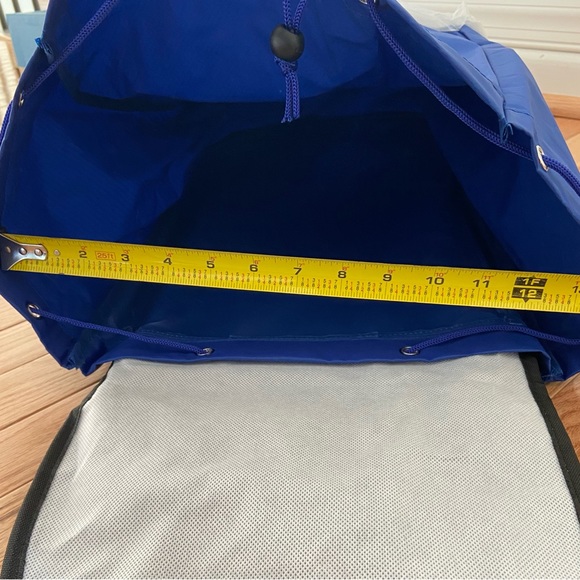 Whitmor lightweight BLUE Rolling Bag Cart - Picture 12 of 15